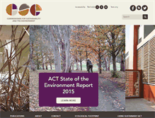 Tablet Screenshot of environmentcommissioner.act.gov.au