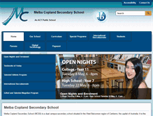 Tablet Screenshot of mcss.act.edu.au