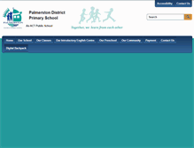 Tablet Screenshot of palmdps.act.edu.au