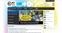 Desktop Screenshot of library.act.gov.au