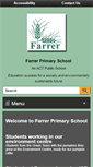 Mobile Screenshot of farrerps.act.edu.au