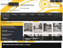 Tablet Screenshot of narrabundahc.act.edu.au