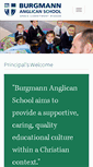 Mobile Screenshot of burgmann.act.edu.au