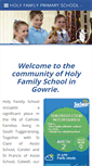 Mobile Screenshot of holyfamily.act.edu.au