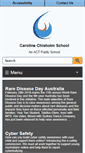 Mobile Screenshot of chisholm.act.edu.au