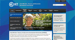 Desktop Screenshot of cmd.act.gov.au