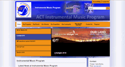Desktop Screenshot of imp.act.edu.au