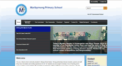 Desktop Screenshot of maribyrnongps.act.edu.au
