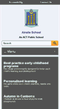 Mobile Screenshot of ainslies.act.edu.au