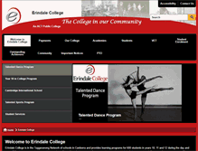 Tablet Screenshot of erindalec.act.edu.au