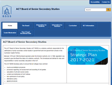Tablet Screenshot of bsss.act.edu.au