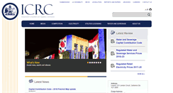 Desktop Screenshot of icrc.act.gov.au
