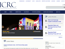 Tablet Screenshot of icrc.act.gov.au
