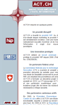 Mobile Screenshot of act.ch