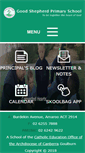 Mobile Screenshot of goodshepherd.act.edu.au