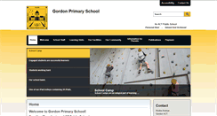 Desktop Screenshot of gordonps.act.edu.au